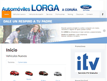 Tablet Screenshot of lorga.es